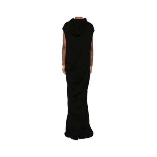 Rick Owens Drkshdw Edfu T Drawstring Maxi Dress