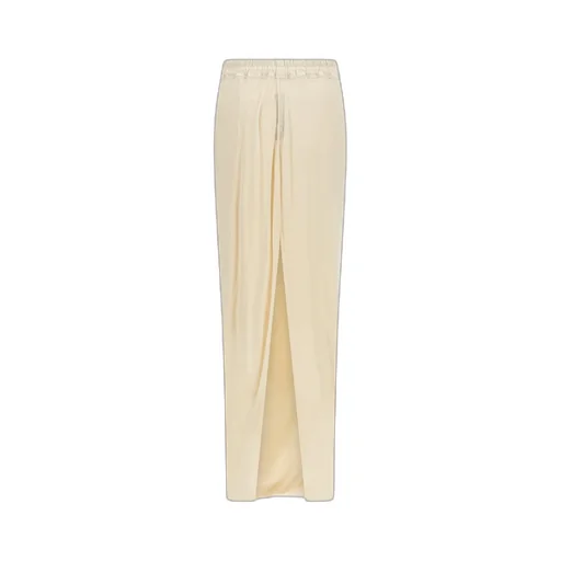 Rick Owens Drkshdw Pull On Pillar Drawstring Maxi Skirt