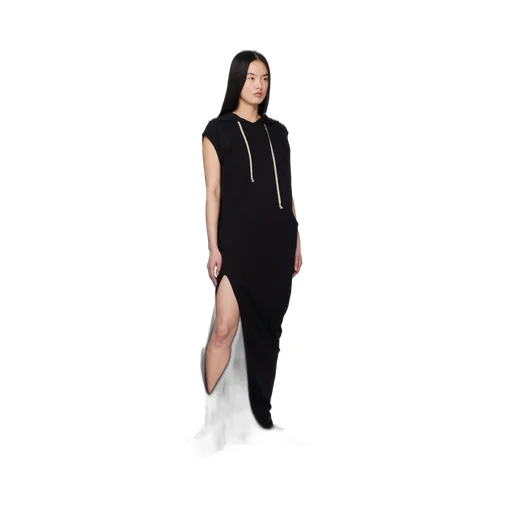 Rick Owens Drkshdw Edfu T Drawstring Maxi Dress