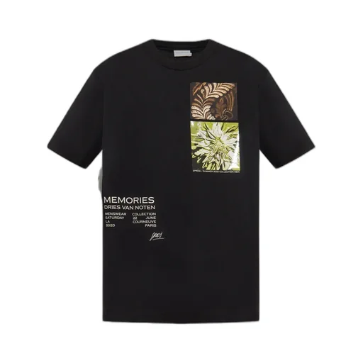 Dries Van Noten Graphic-Printed Crew Neck T-Shirt
