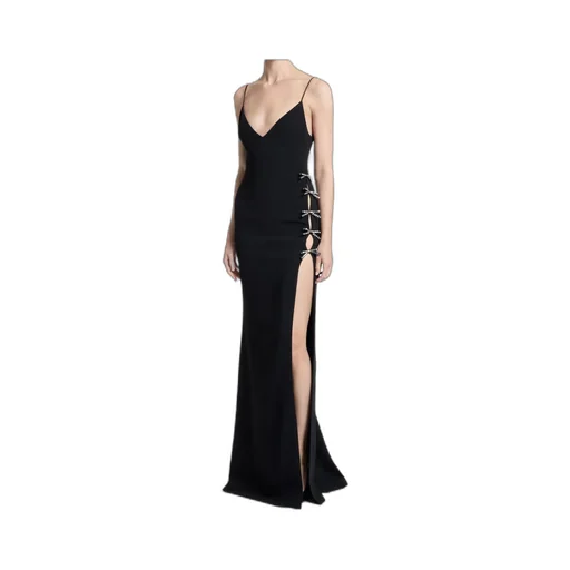 Bow-Embellished Gown