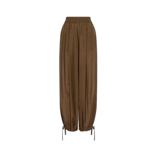 Pantalone Seta Habotai Lavata