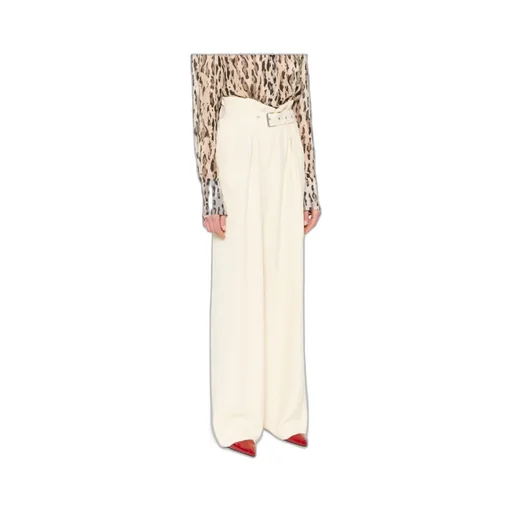 Dries Van Noten Belted Wide-Leg Trousers