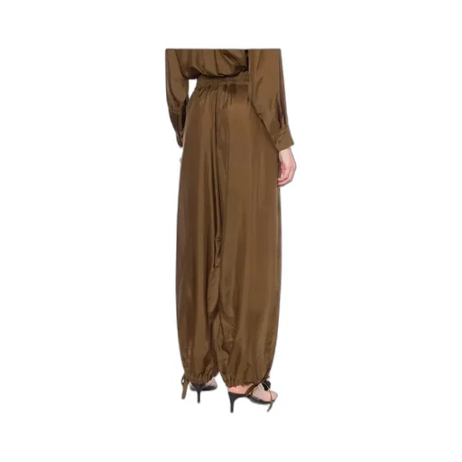 Pantalone Seta Habotai Lavata
