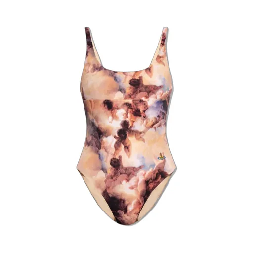Vivienne Westwood Graphic Printed One-Piece Swimsuit