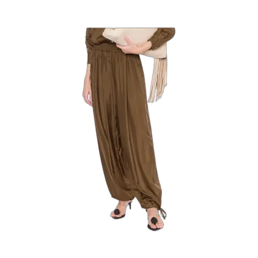 Pantalone Seta Habotai Lavata