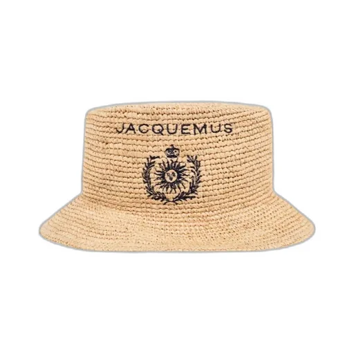 Jacquemus Le Bob Pesco Interwoven Designed Bucket Hat