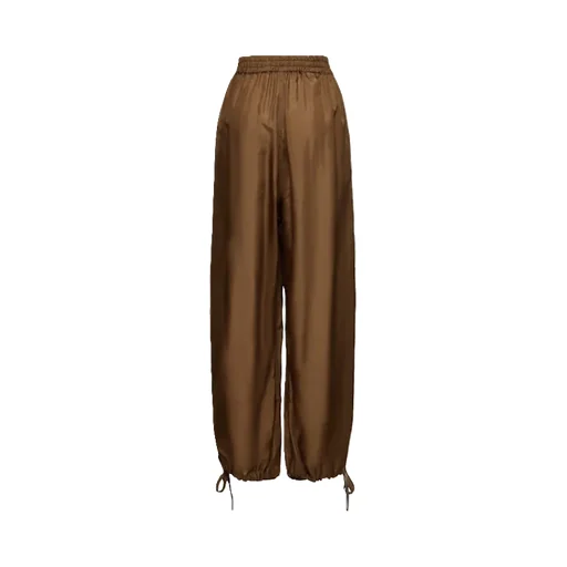 Pantalone Seta Habotai Lavata