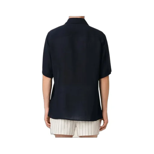 Ami Paris Short Sleeved Straight Hem Shirt