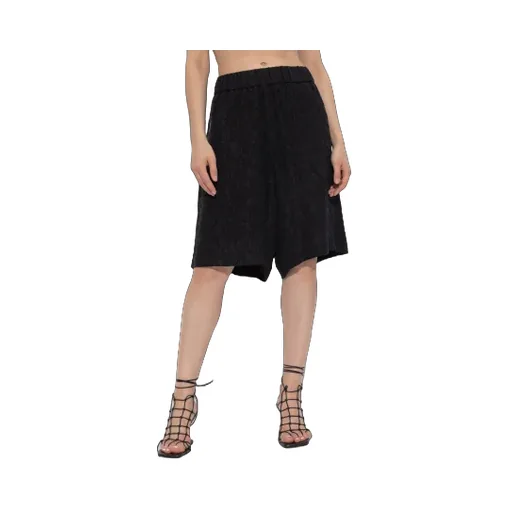 Textured Embellished Shorts