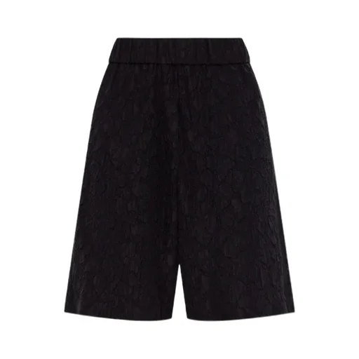 Textured Embellished Shorts