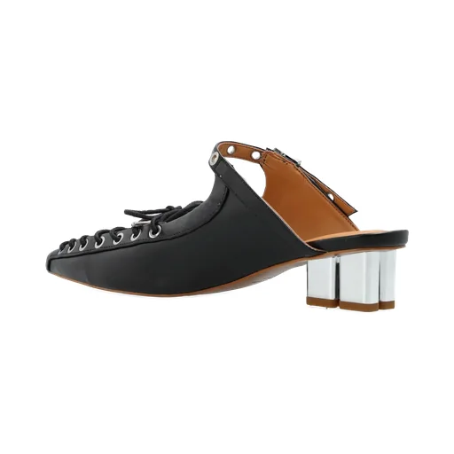 Ganni Eco Leather Heeled Mules