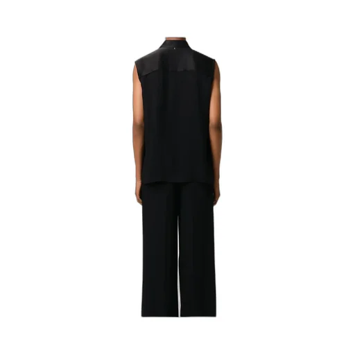 Ami Contrasted Top Sleeveless Shirt