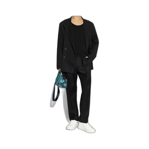 Dries Van Noten Double-Breasted Tailored Blazer
