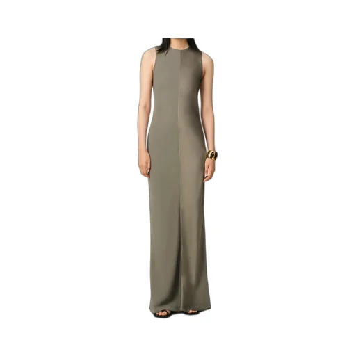 Ami Paris Long Straight Dress