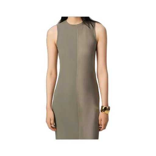 Ami Paris Long Straight Dress