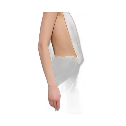 Jacquemus Twist Detailed Long Dress