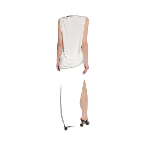 Jacquemus Twist Detailed Long Dress