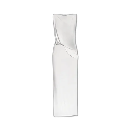 Jacquemus Twist Detailed Long Dress