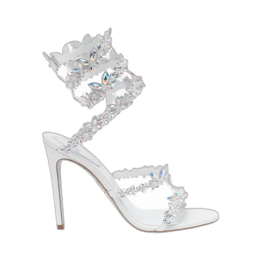 Rene Caovilla Embellished High-Heeled Sandals