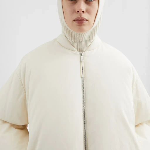 Cotton Down Bomber Jacket