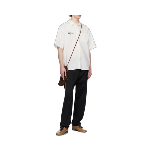 Logo Tape-Detail Trousers
