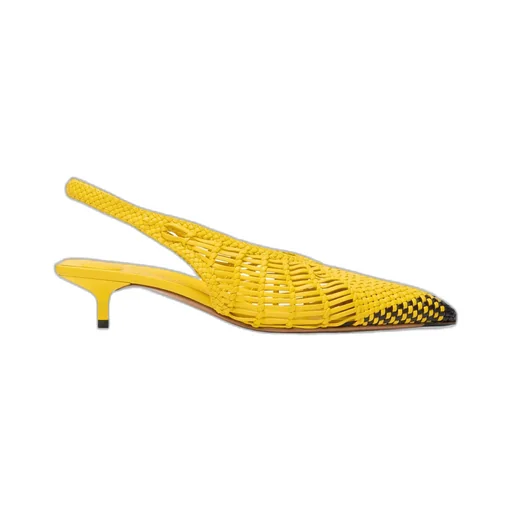 Jacquemus The Low Cubisto Banane Sling-Backs