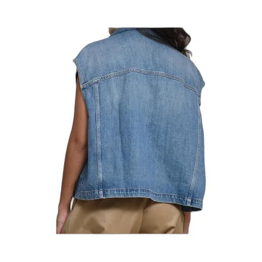 Haikure Classic Button-Down Denim Shirt