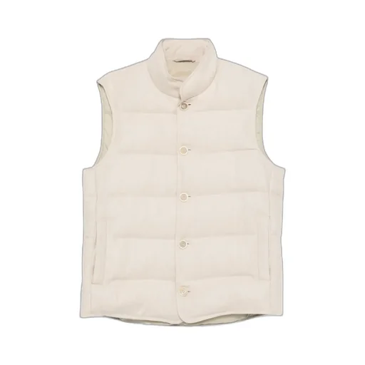 High Collar Sleeveless Vest