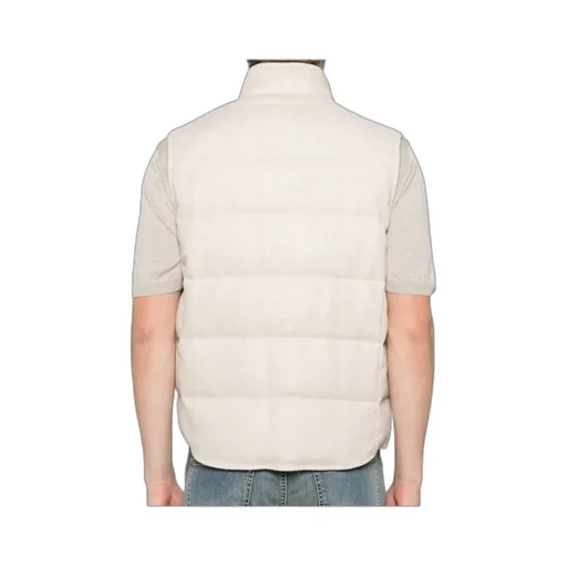 High Collar Sleeveless Vest