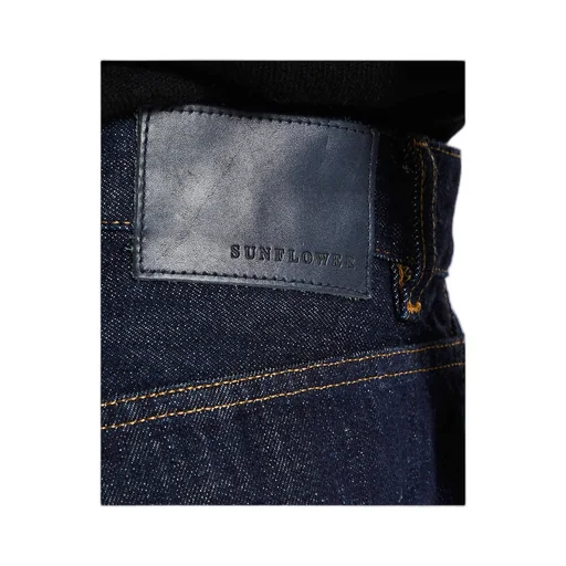 Sunflower Wide-Leg Buttoned Jeans