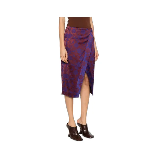 Jacquard Midi Skirt