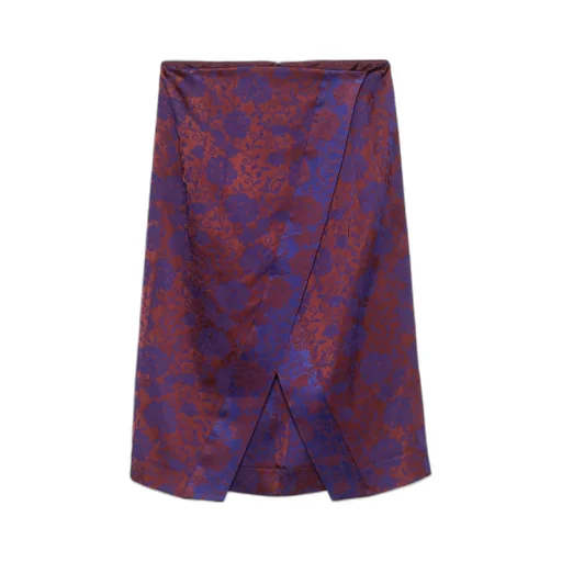 Jacquard Midi Skirt