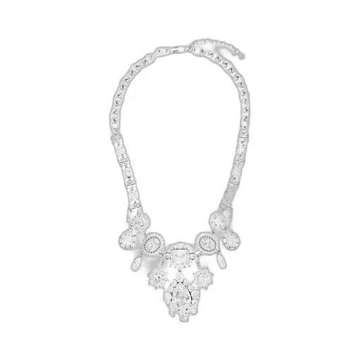 Crystal-Embellished Necklace