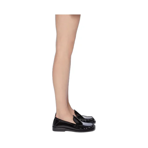 The Attico Charles Square-Toe Loafers