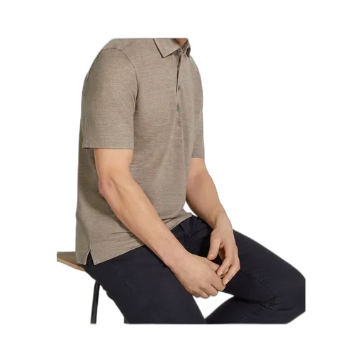Zegna Oasi Lino Short-Sleeved Polo Shirt