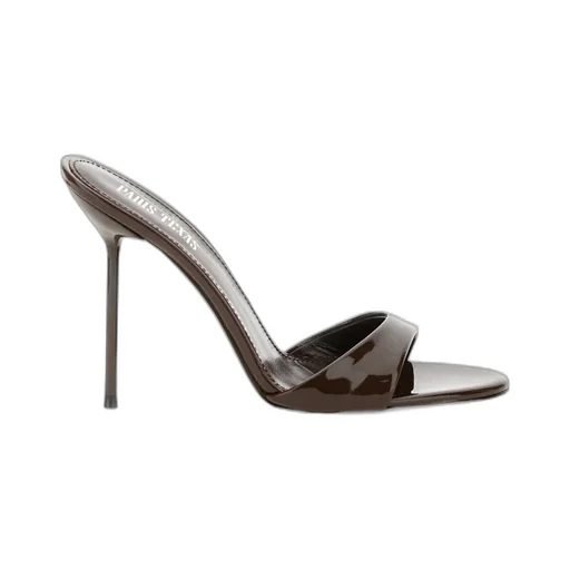 Slip-On High-Heeled Sandals