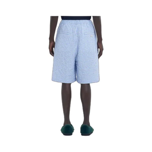 Marni Checked Drawstring Shorts