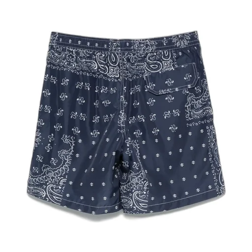 Paisley-Print Swim Shorts
