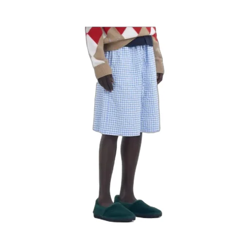 Marni Checked Drawstring Shorts