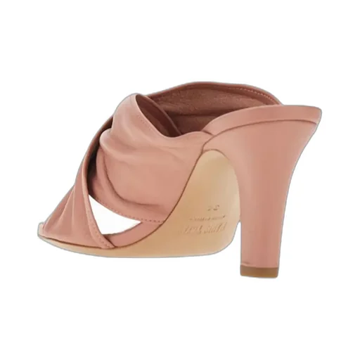 Paris Texas Maria Ruched Mules