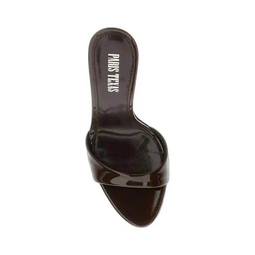 Slip-On High-Heeled Sandals