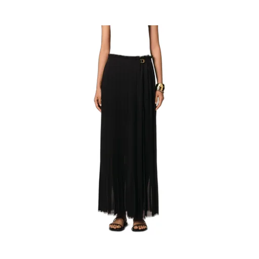 Ami Paris Pleated Maxi Skirt