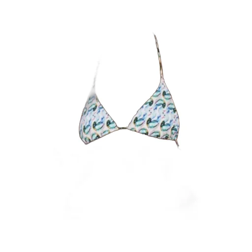 Tory Burch Printed String Bikini Top