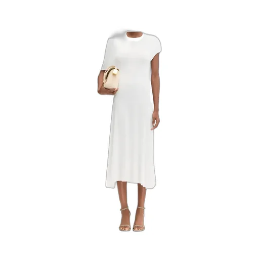 Jacquemus Drape Detailed Dress