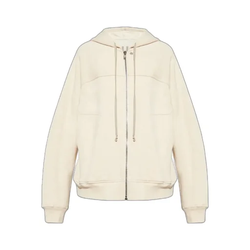 Rick Owens Zip-Up Drawstring Hoodie