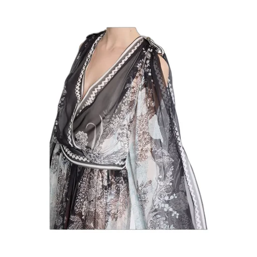 Printed Chiffon Blouse