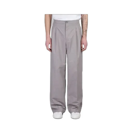 Ami Wide Leg Cargo Trousers
