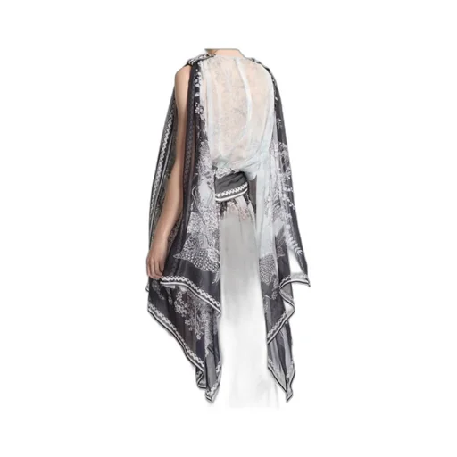Printed Chiffon Blouse
