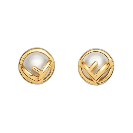 Fendi F Is Fendi Earrings